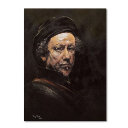 Trademark Fine Art Geno Peoples 'Rembrandt' Canvas Art, 24x32 ALI19630-C2432GG